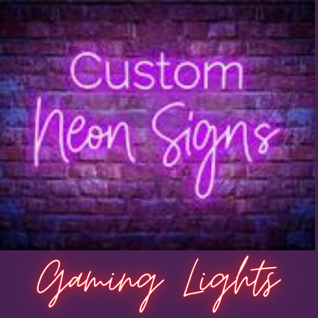 Custom Gamer Room Neon Sign