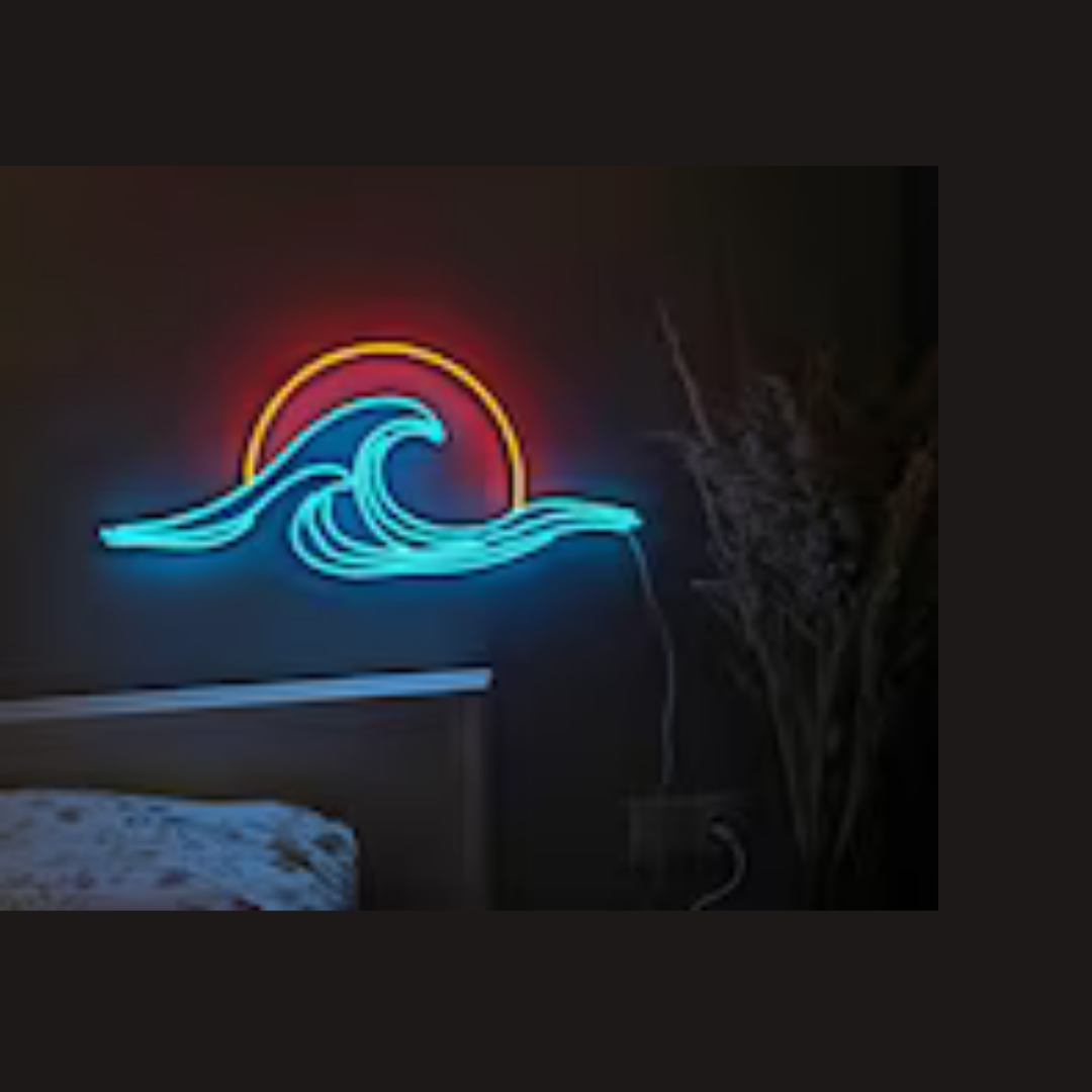 Sunset Wave Neon Sign