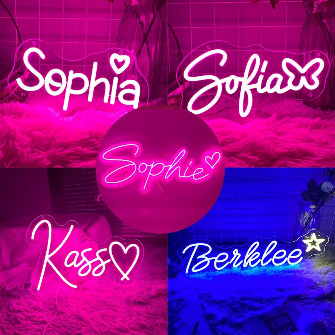 Custom Name Neon Sign