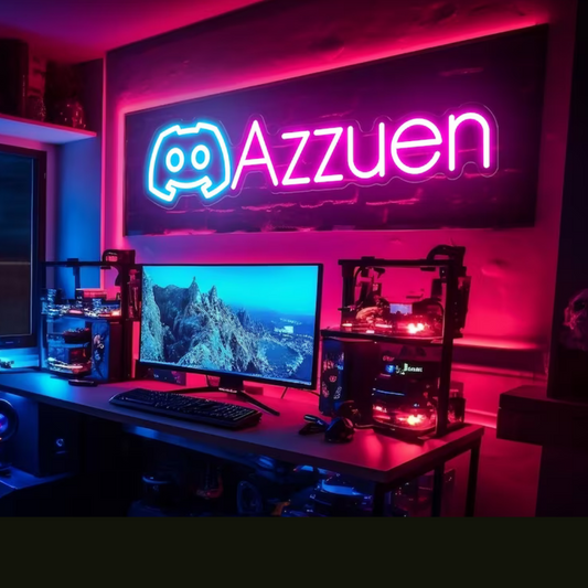 Custom Gamer Room Neon Sign